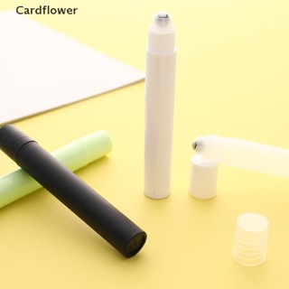 &lt;Cardflower&gt; ขวดลูกกลิ้งเปล่า พลาสติก สเตนเลส สําหรับใส่น้ํามัน 10 มล.