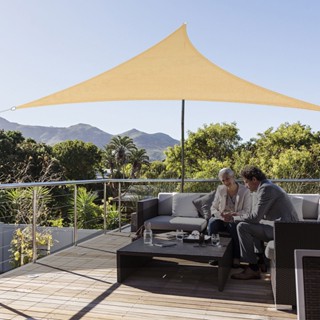 บังแดด ทรงสามเหลี่ยม กันน้ํา กันลม สําหรับสวน ระเบียงกลางแจ้ง 3M Sun Shade Sail