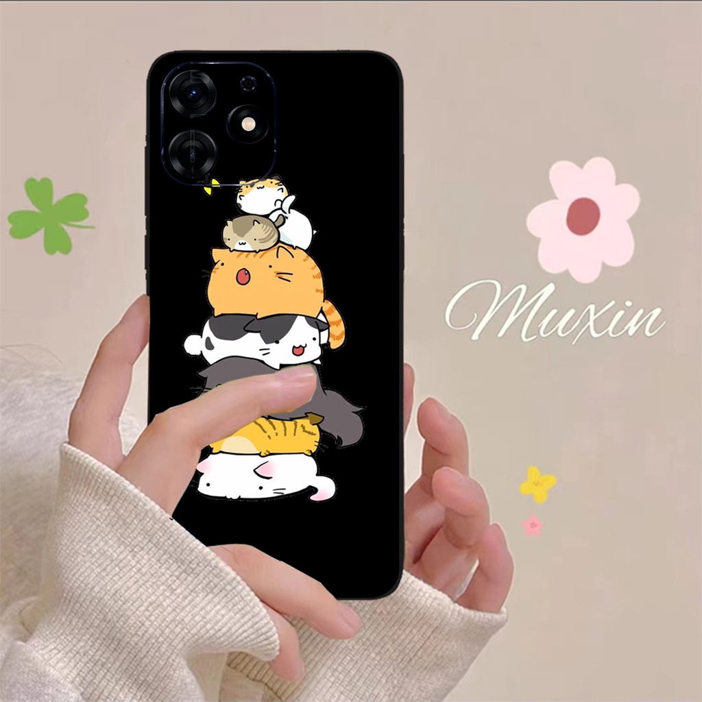 tecno-spark-10-pro-เคสโทรศัพท์-dhl-ลายกระต่าย-หมีน่ารัก-ซิลิโคนนิ่ม