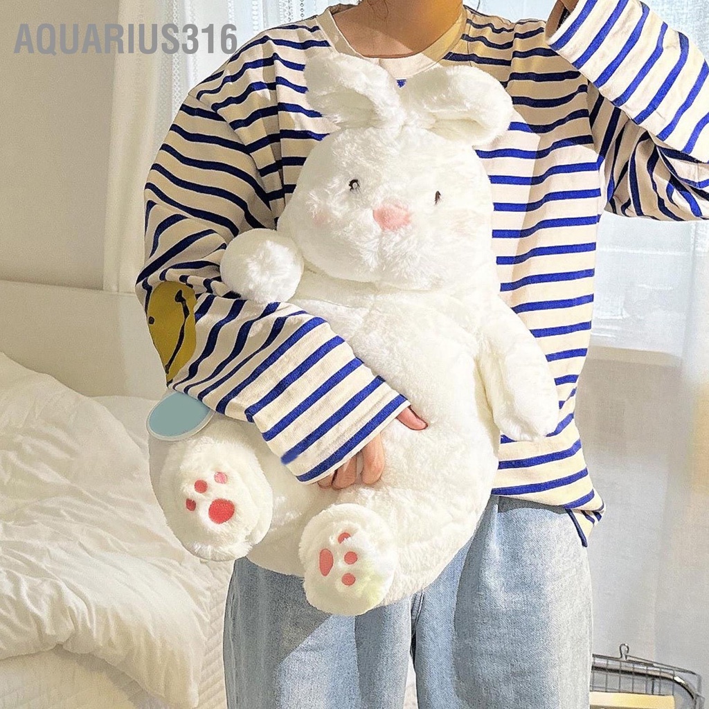 aquarius316-ของเล่นตุ๊กตากระต่ายสำหรับเด็กผู้หญิงการ์ตูนนุ่มสบายเย็บดีของเล่นตุ๊กตากระต่ายสำหรับวาเลนไทน์