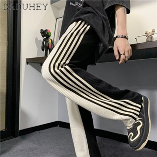 DaDuHey🔥  Mens 2023 New Korean Style Trendy Casual Pants Summer Thin Fashionable Loose All-Match Jogger Pants