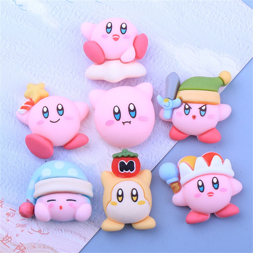 nightcap-kirby-jibbitz-อุปกรณ์เสริม-charm-diy-เคสโทรศัพท์ตกแต่ง-diy-อุปกรณ์เสริม-diy-ตกแต่ง-diy-รองเท้าแตะ-handmade