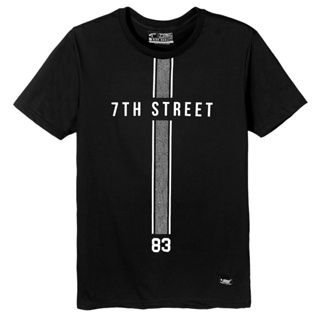 พร้อมส่ง 7th Street เสื้อยืด รุ่น AML002 การเปิดตัวผลิตภัณฑ์ใหม่ T-shirt