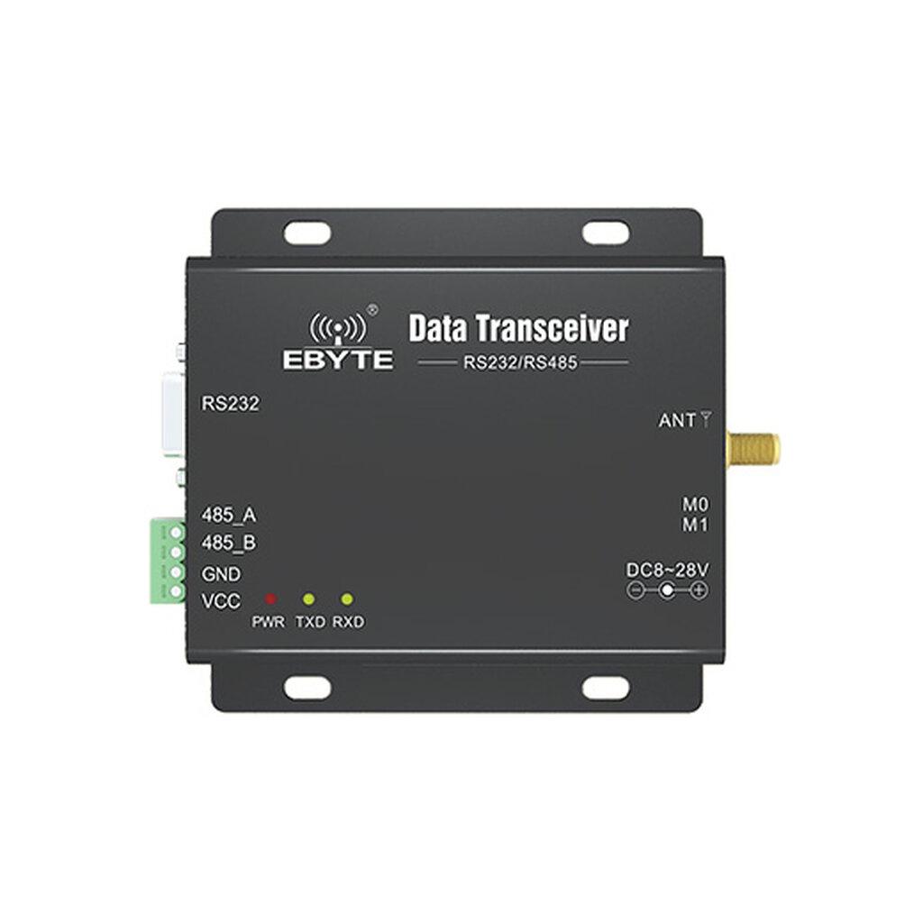 อุปกรณ์ส่งข้อมูลแบบไร้สาย-e90-dtu-433l37-rs232-485-lora-wirelss-modem-รวมแหล่งจ่ายไฟ-เสาส่งแรงสูง