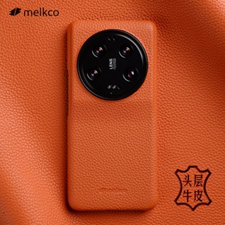 Melkco เคสโทรศัพท์มือถือหนังวัวแท้ ไมโครไฟเบอร์ สําหรับ Xiaomi Mi 13 Ultra 5G Mi13 Pro 12Pro 12S Ultra