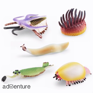 Adven โมเดลฟิกเกอร์ Cambrian Prehistoric Marine Life ของเล่นสําหรับเด็ก