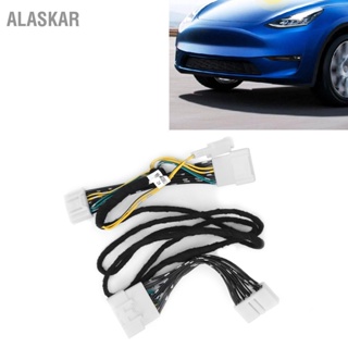 ALASKAR ลำโพงเสียงรถยนต์การเปิดใช้งานสายไฟสายรัดอะแดปเตอร์สำหรับ Tesla รุ่น 3/Y 2017-2020