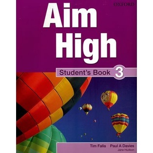 Bundanjai (หนังสือเรียนภาษาอังกฤษ Oxford) Aim High 3 : Students Book (P)
