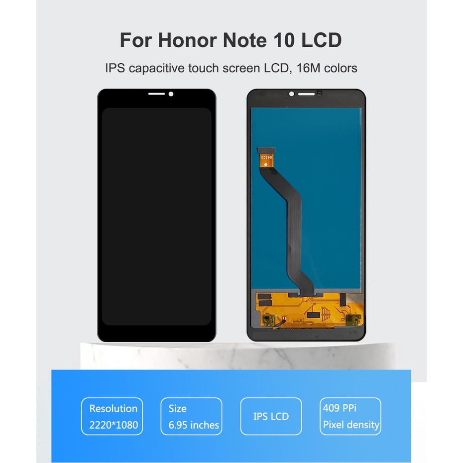 อะไหล่หน้าจอสัมผัส-lcd-แบบเปลี่ยน-สําหรับ-huawei-honor-note-10