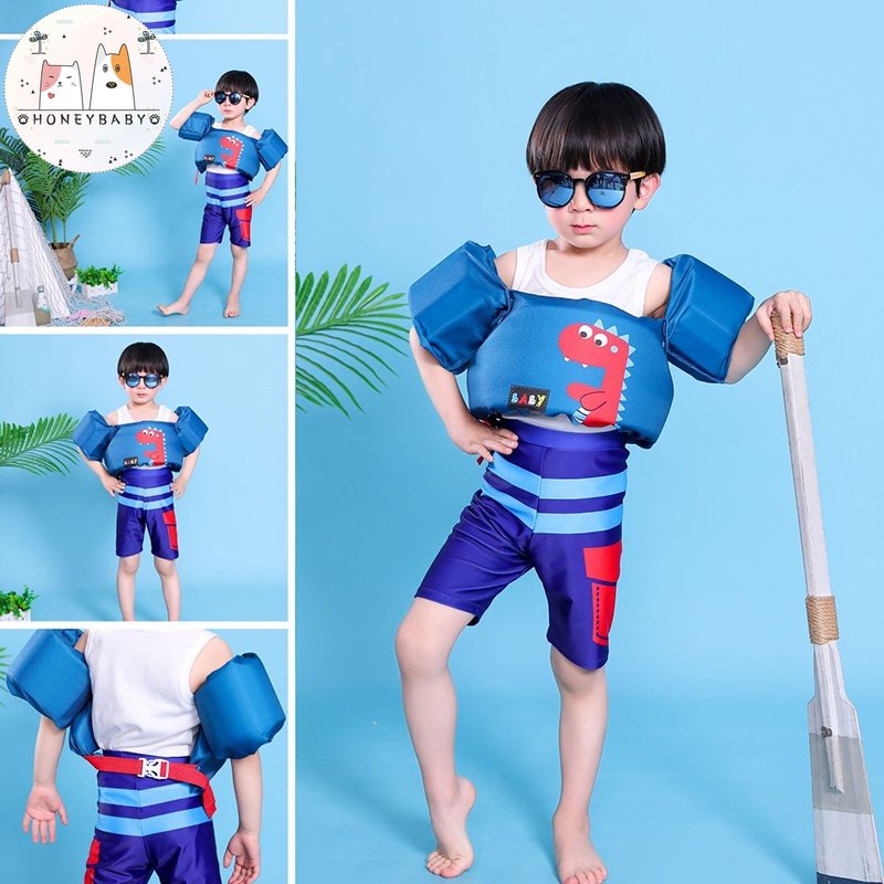 พร้อมส่ง-เสื้อชูชีพเด็ก-ลายน่ารัก-โฟมพยุงตัวว่ายน้ำรุ่นใหม่-ชุดพยุงว่ายน้ำ
