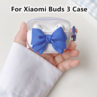 【ส่วนลด】เคสหูฟัง แบบนิ่ม สามมิติ สําหรับ Xiaomi Buds 3 Xiaomi Buds 3