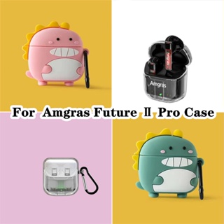 【คุณภาพสูง】เคสหูฟัง แบบนิ่ม ลายการ์ตูน Amgras Future II Pro สําหรับ Amgras Future II Pro
