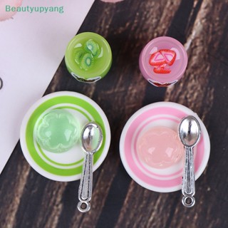 [Beautyupyang] อาหารจิ๋ว 1/12 1/6 อุปกรณ์เสริม สําหรับบ้านตุ๊กตา 4 ชิ้น ต่อชุด