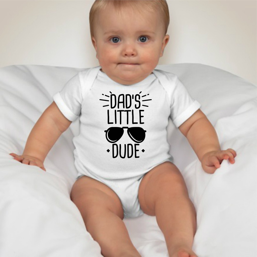 fkef-onesies-dads-little-dude-ของเล่นสําหรับเด็ก