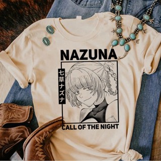 เสื้อยืด พิมพ์ลายกราฟฟิค Call of the Night Y2K สไตล์ฮาราจูกุ สําหรับผู้หญิง