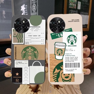 เคสโทรศัพท์มือถือ ลาย Starbucks ITEL S23