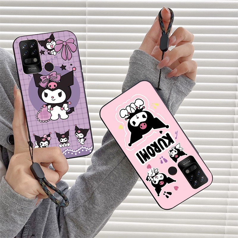 tecno-pova-ld7-เคสโทรศัพท์-ลายคุโรมิน่ารัก