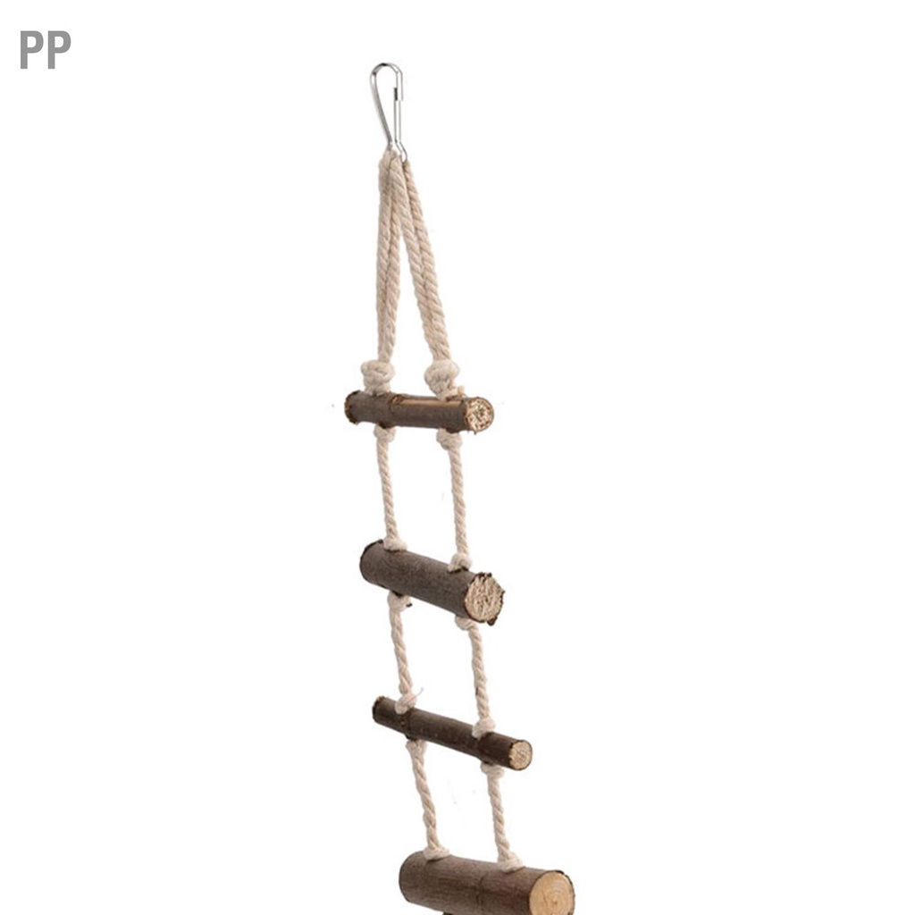 pp-สัตว์เลี้ยงหนูแฮมสเตอร์นุ่มยาวเชือกปีนบันไดนกแก้วกระรอกสะพานแขวนสำหรับของเล่นนก