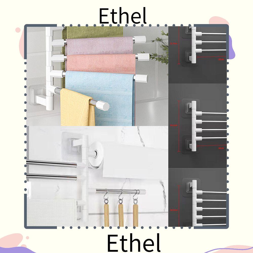 ethel1-ราวแขวนผ้าขนหนู-อลูมิเนียม-หมุนได้-ประหยัดพื้นที่-สําหรับห้องครัว