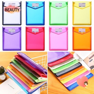 Beauty กระเป๋าโฟลเดอร์ ขนาด A4 กันน้ํา จุของได้เยอะ สําหรับใส่เครื่องเขียน