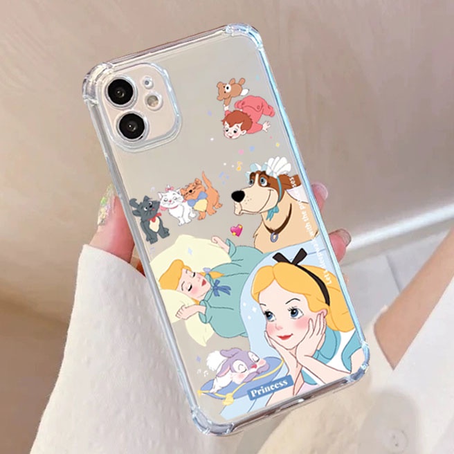 เคสโทรศัพท์มือถือ-เคสใส-แบบนิ่ม-ลายการ์ตูนน่ารัก-สําหรับ-samsung-a71-4g-5g-note8-note9-note10-lite-a6-j4-plus