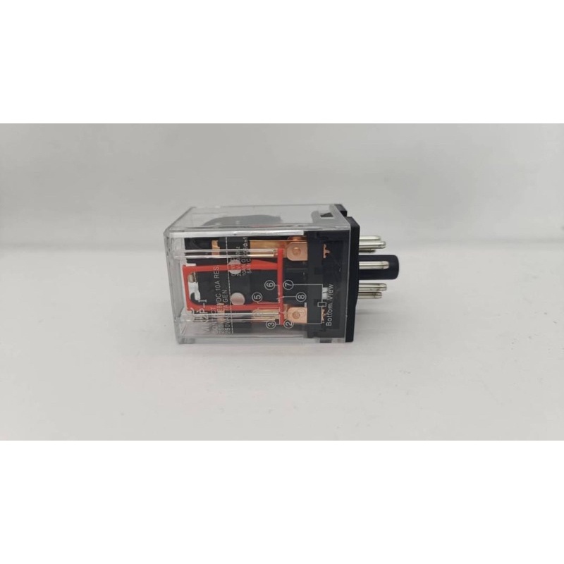 ถูกมาก-pnc-model-mk2p-i-relay-8-pin-รีเลย์8ขากลม-กระแส-10a-คอนแทก-2no-2nc-volts-ac220v-ac110v-ac24v-dc24v-dc12v-ทักเชท