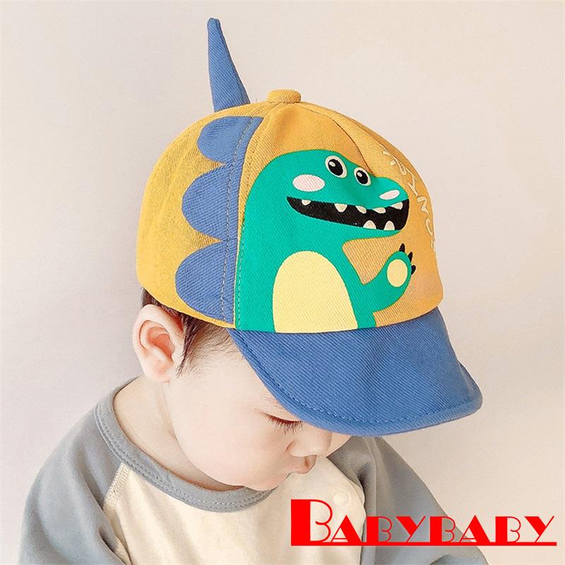 babybaby-หมวกเบสบอล-ไดโนเสาร์-ฤดูร้อน-ป้องกันแสงแดด-หมวกรถบรรทุก-สําหรับเด็ก