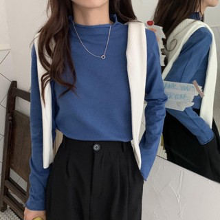 เสื้อกันหนาวแขนยาว คอเต่า เข้ารูป ขนาดใหญ่ เข้ากับทุกการแต่งกาย สําหรับผู้หญิง