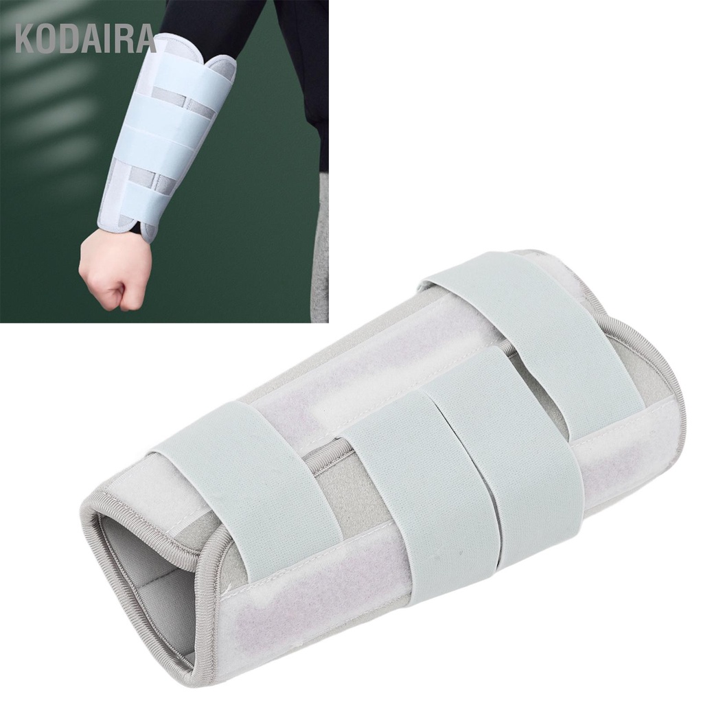 kodaira-elbow-brace-3-แถบโลหะ-regulable-สายรัดข้อต่อการบาดเจ็บคงที่ป้องกัน-immobilizer-สำหรับเด็กผู้ใหญ่