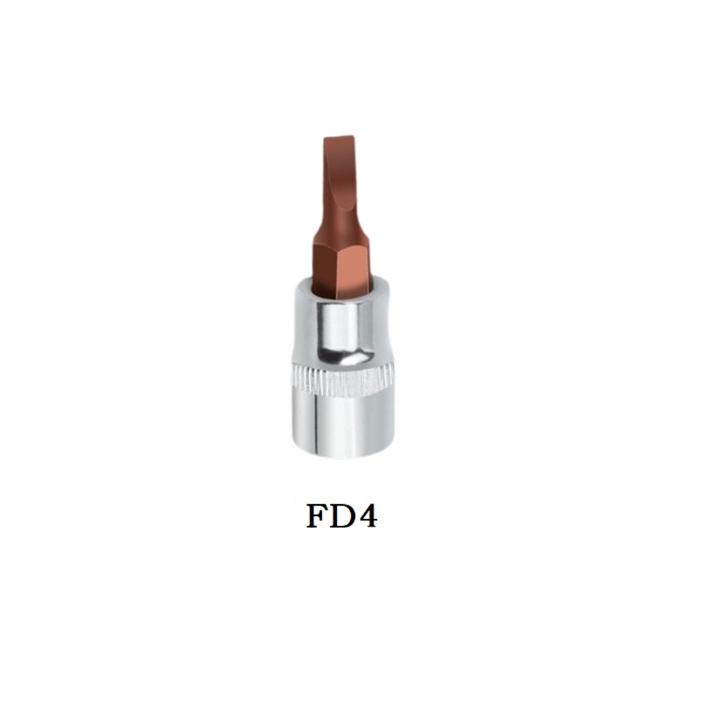 ดอกไขควง FD 1/4 นิ้ว FD4 FD5.5 FD7 1 ชิ้น | Shopee Thailand