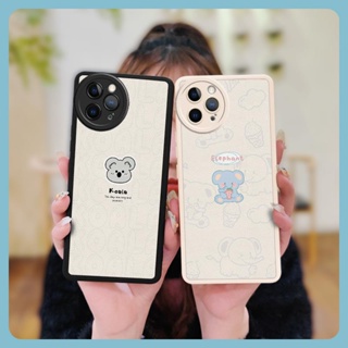 funny personality Phone Case For iphone 12 Pro Max Anti-knock Cartoon heat dissipation texture Silica gel leather Back Cover
