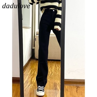 DaDulove💕 New American Style Ins High Street Thin Jeans Niche High Waist Flared Pants Large Size Trousers