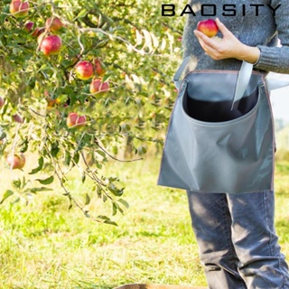 [Baosity] กระเป๋าเก็บผลไม้ ผ้ากันเปื้อน สําหรับสวน ฟาร์มกลางแจ้ง