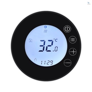 {fash} Tuya WiFi จอแสดงผล LCD เทอร์โมสตัทอัจฉริยะ ควบคุมอุณหภูมิ APP เข้ากันได้กับ Alexa Google Home ควบคุมด้วยเสียง