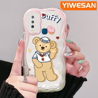 เคสโทรศัพท์มือถือแบบนิ่ม กันกระแทก ลายการ์ตูนหมีดัฟฟี่ สําหรับ VIVO Y12 Y15 Y17 Y12i Y3 Y3s 2020