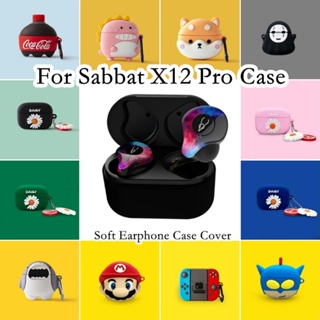 【Case Home】เคสหูฟัง แบบนิ่ม ลายการ์ตูน สําหรับ Sabbat X12 Pro X12 Pro