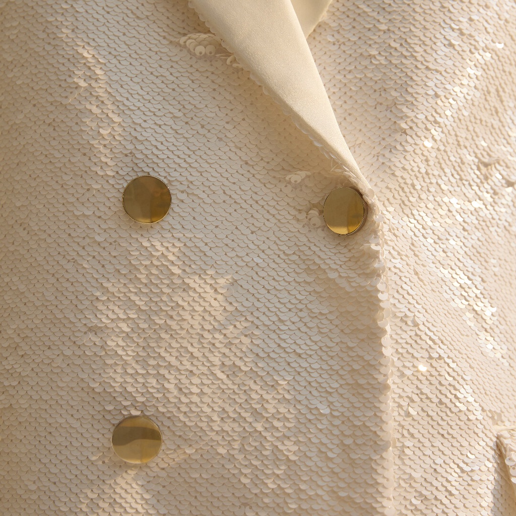 blanc-bangkok-briller-white-sequin-blazer-เสื้อสูทปักเลื่อม