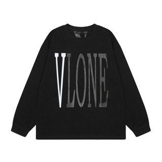 เสื้อยืด พิมพ์ลายตัวอักษร V-LONE ขนาดใหญ่ สไตล์คลาสสิก สําหรับผู้ชาย และผู้หญิง