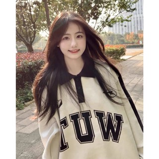 LUCIDREAM เสื้อผ้าผู้ญิง แขนยาว เสื้อฮู้ด คลุมหญิง สไตล์เกาหลี แฟชั่น A28J10C