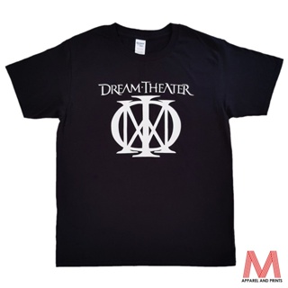 ฤดูร้อน 2023 HOT Dream Theater Logo Rockband Rock Band T-Shirt เสื้อยืดคอกลมผ้าฝ้าย