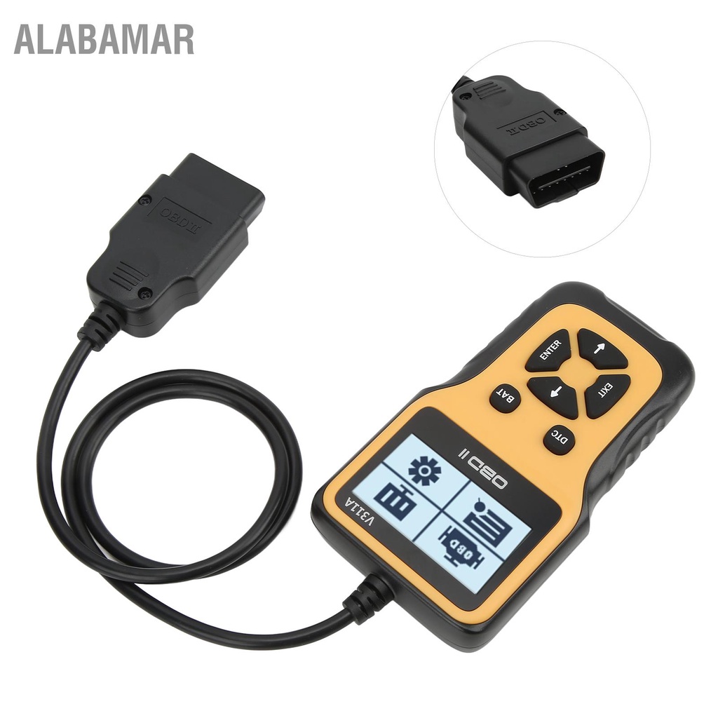 alabamar-obd2-เครื่องสแกนเนอร์เครื่องมือวิเคราะห์มัลติฟังก์ชั่นยานยนต์วิเคราะห์เครื่องยนต์-dc12v-universal