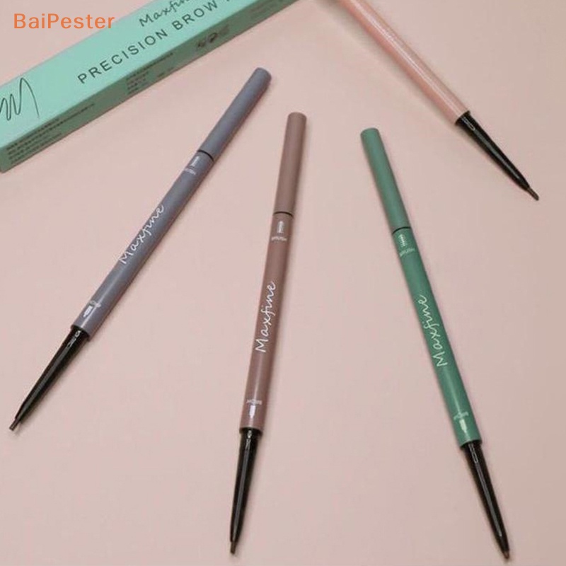 baipester-ดินสอเขียนคิ้ว-แบบสองหัว-ละเอียดมาก-กันน้ํา-กันเหงื่อ-ธรรมชาติ-ยาว-เลเซอร์-แต่งหน้า-ดินสอเขียนคิ้ว