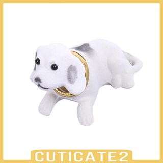 [Cuticate2] เครื่องประดับตกแต่งรถยนต์ รูปสุนัขพยักหน้า แบบสร้างสรรค์ สําหรับตกแต่งบ้าน ยานพาหนะ