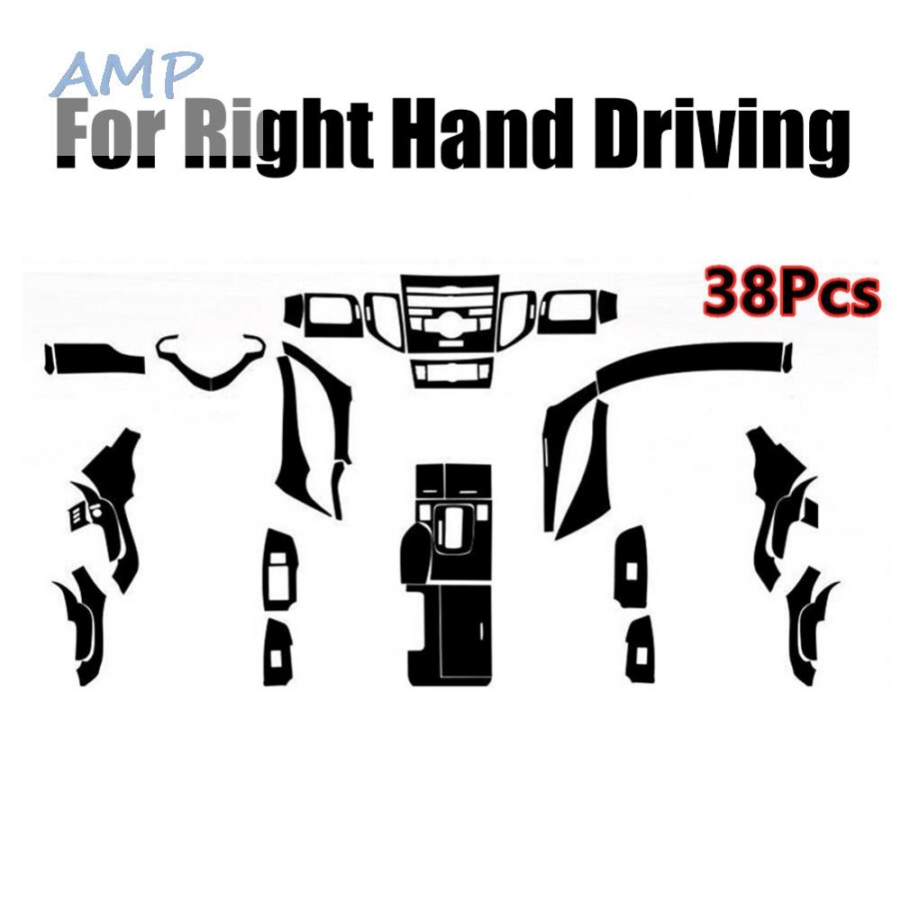 new-8-sticker-replacement-vehicle-vinyl-1set-accessories-carbon-fiber-interior