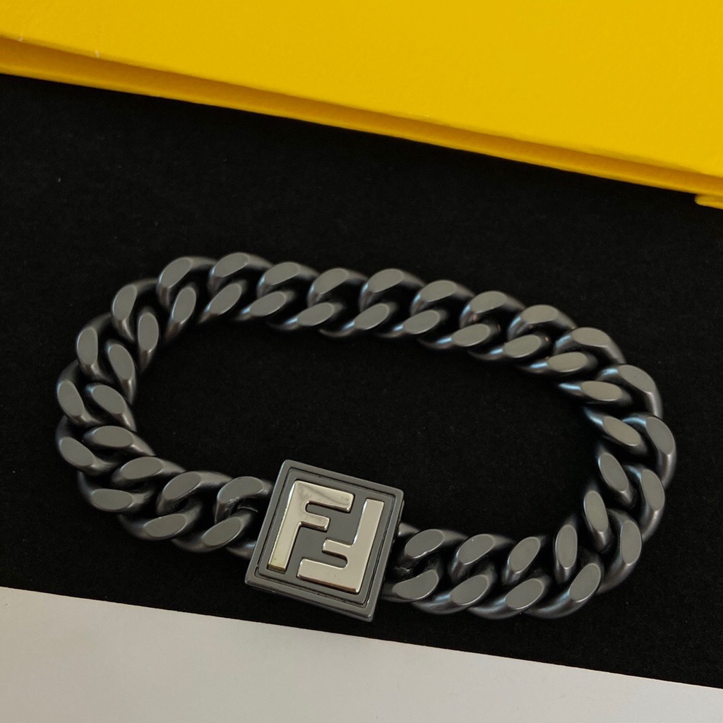 ใหม่-สร้อยคอ-สร้อยข้อมือ-ชุบทอง-18k-จี้ตัวอักษร-f-ทองเหลือง-แฟชั่นหรูหรา