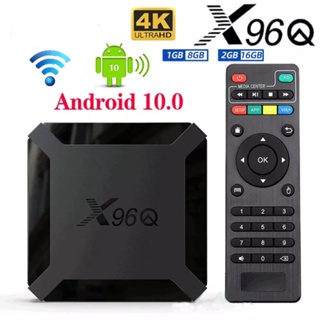 X96 Q Android 10 TV Box 2GB Ram 16GB Rom Quadcore Medi Player