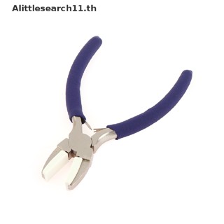 Alittlesearch11 คีมปากคีมเหล็กคาร์บอน ไนล่อน สําหรับทําเครื่องประดับ DIY TH