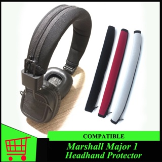  ที่คาดศีรษะ Major I พร้อมซิป แบบเปลี่ยน ติดตั้งง่าย สําหรับหูฟัง Marshall Major I (สีดํา)