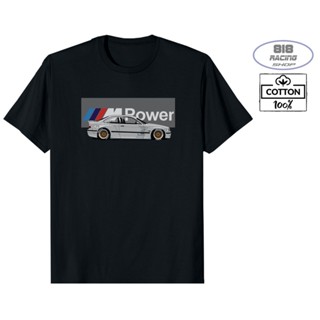 เสื้อยืด RACING เสื้อซิ่ง CAR [COTTON 100%] [BMW_M1]