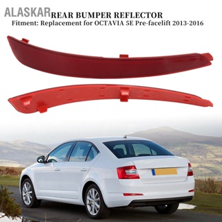 ALASKAR Rear Bumper Reflector Car Replacement for OCTAVIA 5E Pre‑facelift 2013‑2016
